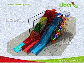 Indoor Play Center With Slide